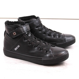 Deportivas negras con aislamiento para hombre Big Star Y174020F negro 4