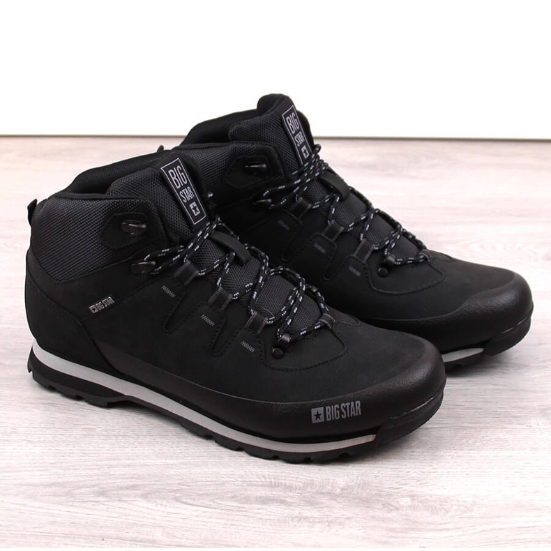 Botas negras aislantes hombre Big Star EE174437 negro 2