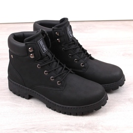 Botas altas de hombre negras Big Star KK174209 negro 2