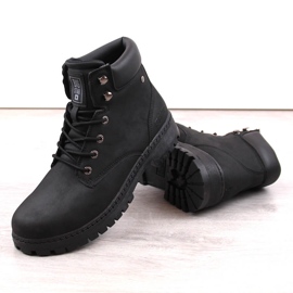 Botas altas de hombre negras Big Star KK174209 negro 3