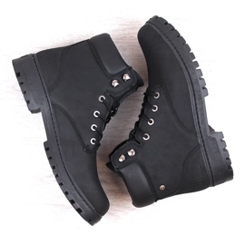 Botas altas de hombre negras Big Star KK174209 negro 4