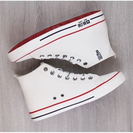 Zapatillas con aislamiento para hombre altas blancas Big Star KK174345 blanco 2