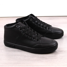 Zapatillas deportivas de hombre con aislamiento para el tobillo negras Big Star KK174348 negro 2