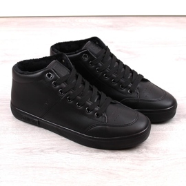 Zapatillas deportivas de hombre con aislamiento para el tobillo negras Big Star KK174348 negro 3