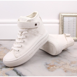 Deportivas insuladas con cordones y velcro blanco Big Star MM274006 6