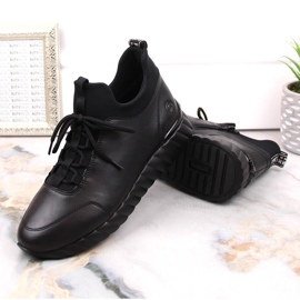 Rieker Remonte D5977-01 botas de mujer con aislamiento de cuero negro 3