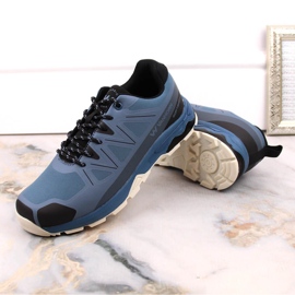 Potocki Zapatillas de trekking deportivas softshell Vanhorn azules 4