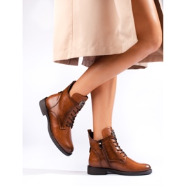 W. Potocki Botas planas marrones de Potocki marrón 1 W. Potocki Botas planas marrones de Potocki marrón 1