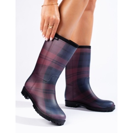 T.Sokolski Botas altas de cuadros T. Sokolski multicolor 1