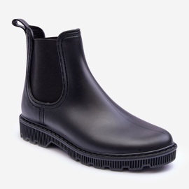PG3 Botas de lluvia Helinca negro mate para mujer 1