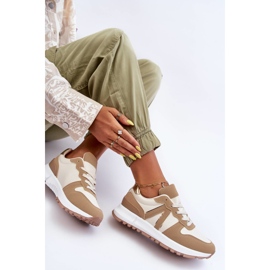 PG1 Deportivas Mujer Kabama Marrón-Beige 6