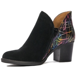Botas De Mujer De Piel Con Tacón Maciejka 04492-99 Negro 10