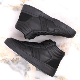 Zapatillas deportivas de hombre zapatillas negras Big Star KK174135 negro 4