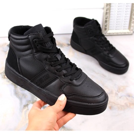 Zapatillas deportivas de hombre zapatillas negras Big Star KK174135 negro 2
