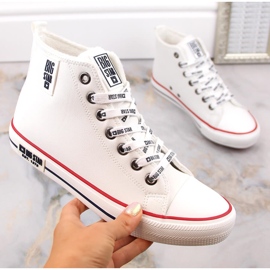 Zapatillas con aislamiento para hombre altas blancas Big Star KK174345 blanco 3