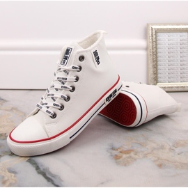 Zapatillas con aislamiento para hombre altas blancas Big Star KK174345 blanco 4