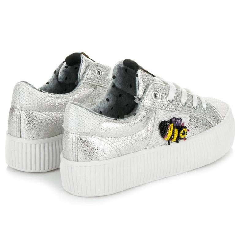 Kylie Enredaderas de plata gris 1