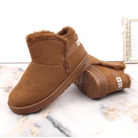 Botas de nieve para mujer mukluki marrón Big Star KK274620 7