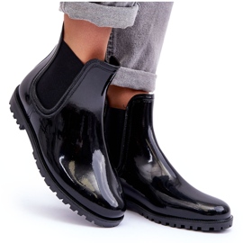 PS1 Botas de Lluvia Clásicas de Mujer Botas Chelsea Negras Jenifer negro 8