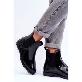 PS1 Botas de Lluvia Clásicas de Mujer Botas Chelsea Negras Jenifer negro 4