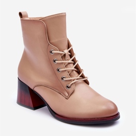 Vinceza Botas Tacón Beige Luloshe 2