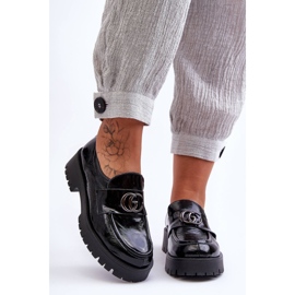 Laura Messi Zapatos Mujer Piel Con Adorno Negro Rosefalls 1