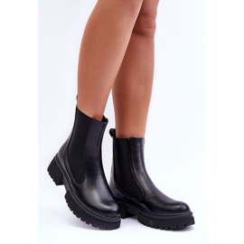 FD1 Botas Jodhpur Clásicas Piel Negro Isminna 5