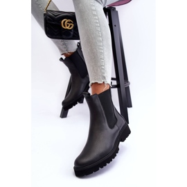 Botas de Piel Botas Jodhpur Negras Nicole 2672 negro 5