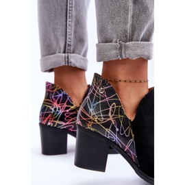Botas De Mujer De Piel Con Tacón Maciejka 04492-99 Negro 6
