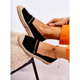 S.Barski Alpargatas clásicas de mujer negras Cersei negro 5 S.Barski Alpargatas clásicas de mujer negras Cersei negro 5