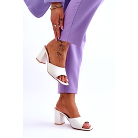 Pantuflas Clásicas Mujer Blancas Loara blanco 4 Pantuflas Clásicas Mujer Blancas Loara blanco 4