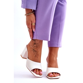 Pantuflas Clásicas Mujer Blancas Loara blanco 1 Pantuflas Clásicas Mujer Blancas Loara blanco 1