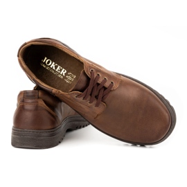 Joker Zapatos casual hombre piel 510J marrón 3