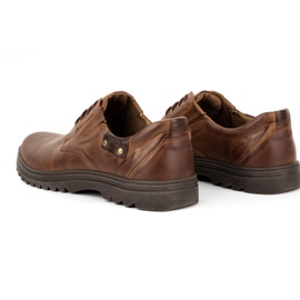 Joker Zapatos casual hombre piel 510J marrón 5