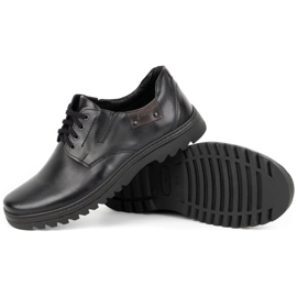 Joker Zapatos casual hombre piel 510J negro 3