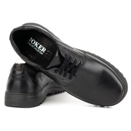 Joker Zapatos casual hombre piel 510J negro 4