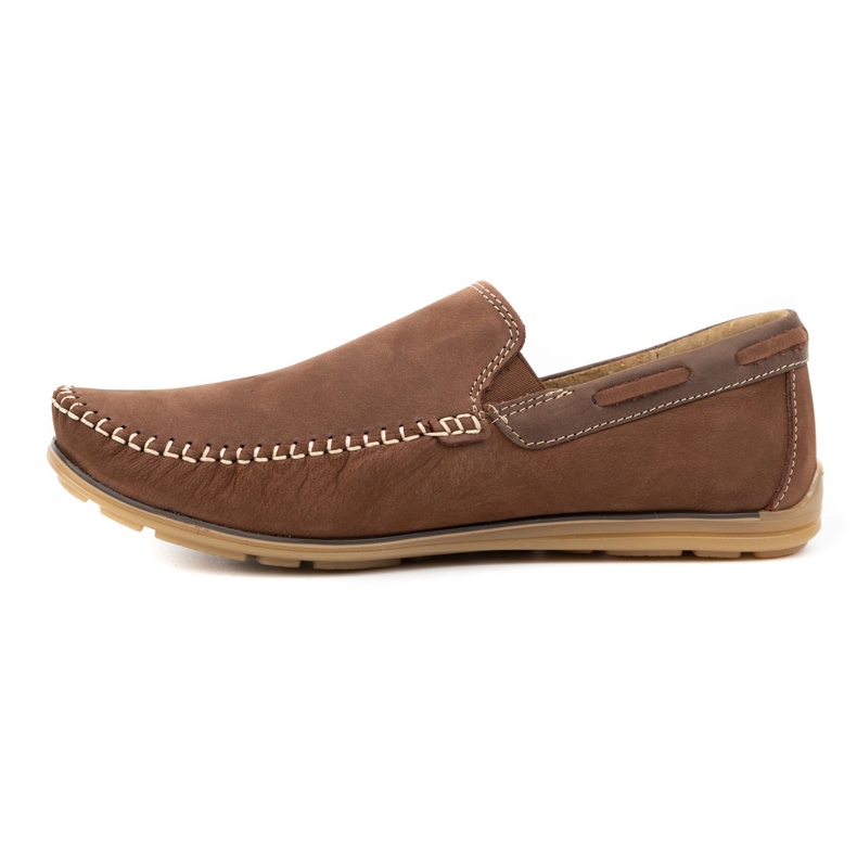 KOMODO Mocasines hombre piel 920K marrón 1