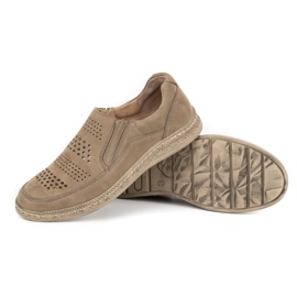 WASAK Zapatos hombre piel verano 0116W marrón 3