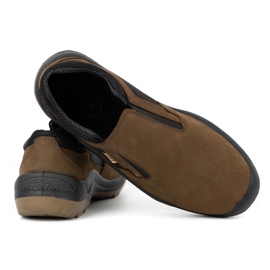 Fagum-Stomil Botas de trabajo de cuero para hombre Techwork 1125 marrón 5
