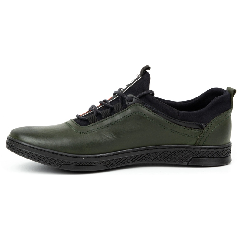 Polbut Zapatos casual hombre piel K24 verde 1