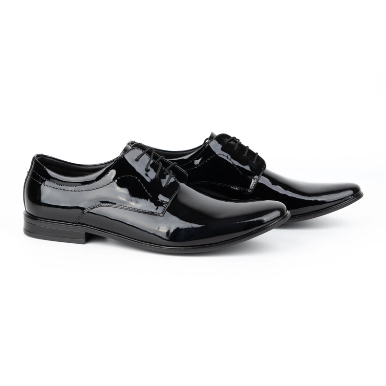 Olivier Zapatos de vestir hombre charol 305LU negro 1