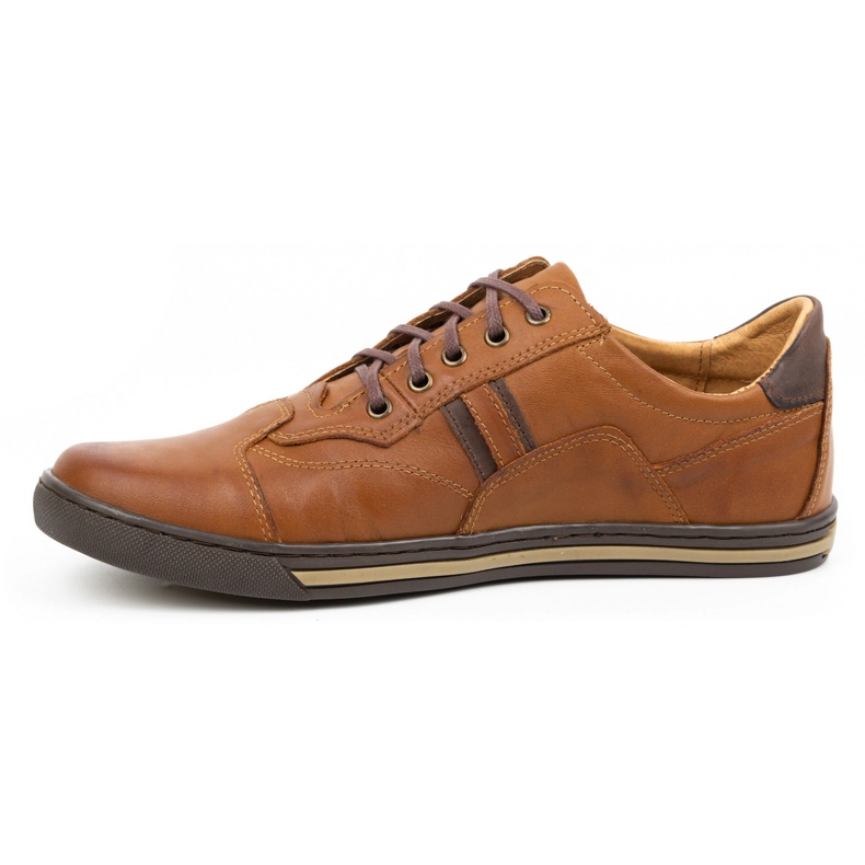 Polbut Zapatos casual hombre 1801N Axe Camel marrón 1
