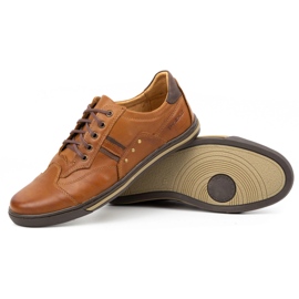 Polbut Zapatos casual hombre 1801N Axe Camel marrón 3