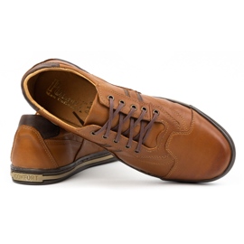 Polbut Zapatos casual hombre 1801N Axe Camel marrón 4