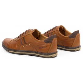 Polbut Zapatos casual hombre 1801N Axe Camel marrón 6