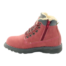 DK Botas de montaña de invierno con cremallera 75009 rosado 2 DK Botas de montaña de invierno con cremallera 75009 rosado 2