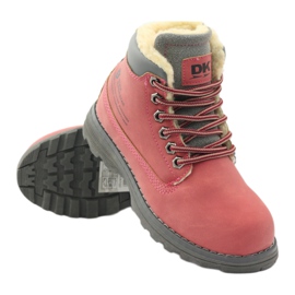 DK Botas de montaña de invierno con cremallera 75009 rosa 3