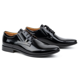 Balak Zapatos de vestir hombre piel charol 480 negro 2