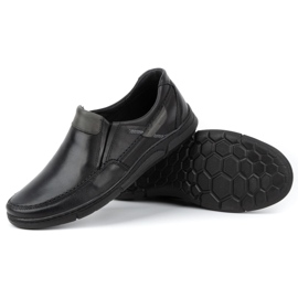 Olivier Slip-on hombre piel 62K negro 3