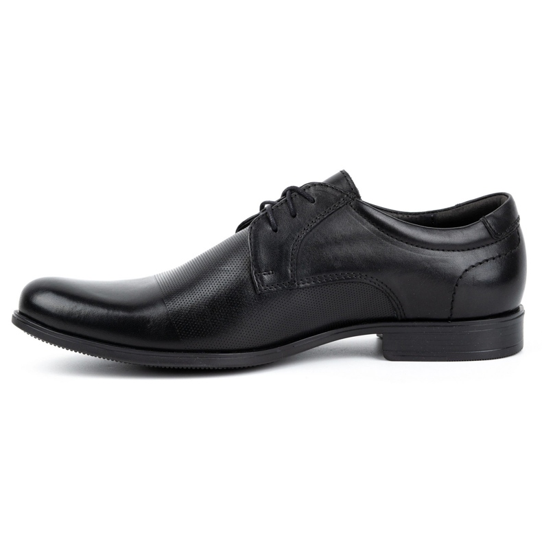 Kampol Zapatos de hombre elegantes en piel 344KAM negro 1 Kampol Zapatos de hombre elegantes en piel 344KAM negro 1